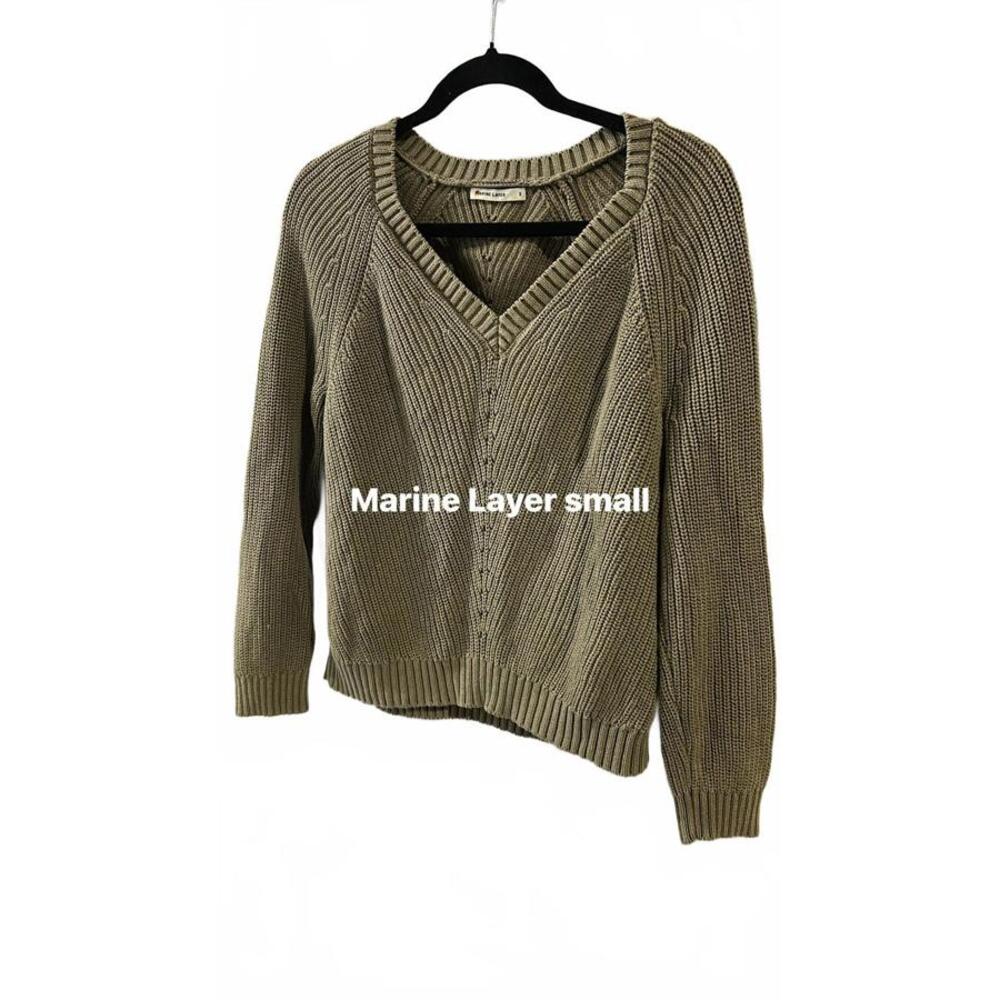Marine‎ Layer Small Brown Knit Sweater